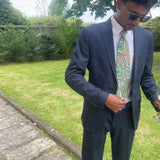 CORBATA PAISLEY ROJO