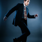 CORBATA JINETE GRANATE