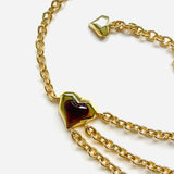 CINTURON CORAZÓN ROJO LES BERNARD VO