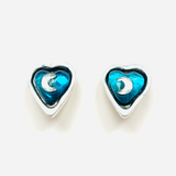 PENDIENTES KALINGER RIAD AZUL