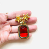 BROCHE AKRA NARANJA