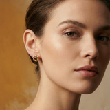 PENDIENTES FRESIA D'ORLAN ROJO