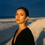 PENDIENTES NINA RICCI STAR AZUL