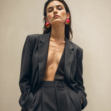 PENDIENTES AURE ROJO