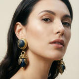 PENDIENTES DARA AZUL