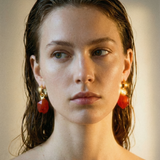 PENDIENTES KIARA PEQUEÑO NARANJA