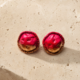 PENDIENTES AURE ROJO