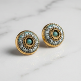 PENDIENTES KHADY VERDE