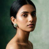 PENDIENTES KHADY VERDE