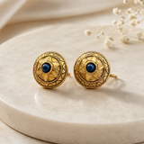 PENDIENTES SALINA AZUL (Pieza única)