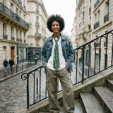 CORBATA GALONES VERDE