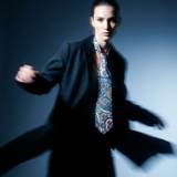 CORBATA PAISLEY AZUL