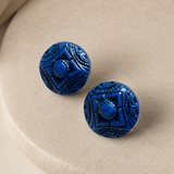PENDIENTES DALIA AZUL