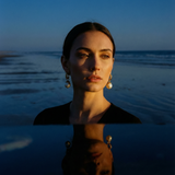 NEBA ROUGH PEARL EARRINGS