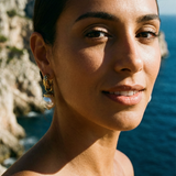 PENDIENTES NEBA PERLA LISA CUADROS