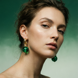 PENDIENTES NEBA VERDE