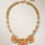 LIME ORANGE NECKLACE