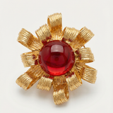 JANE LES BERNARD RED EARRINGS