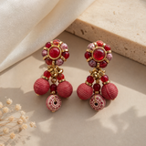PENDIENTES SU ROJO (Pieza única)
