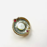 BROCHE AQUILA GRANATE