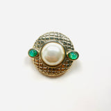 BROCHE AQUILA VERDE