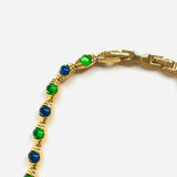 NORA D'ORLAN BLUE NECKLACE