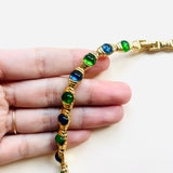 NORA D'ORLAN BLUE NECKLACE