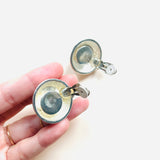 KUNI SILVER AR PEARL EARRINGS