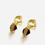 PENDIENTES NINA RICCI ADI MORADO