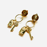 PENDIENTES GIVENCHY KEYS