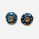 KALLINGER JANA BLUE EARRINGS