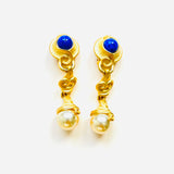 PENDIENTES DORA AZUL