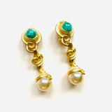 PENDIENTES DORA VERDE