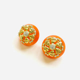 PENDIENTES CASEY NARANJA