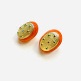 PENDIENTES IZARO NARANJA