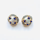 PENDIENTES NEFER AZUL