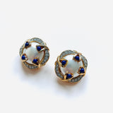 PENDIENTES NEFER AZUL