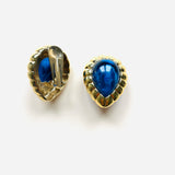 PENDIENTES DROP AZUL