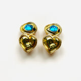 PENDIENTES YOHI AZUL