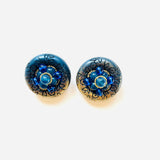 PENDIENTES GHADA AZUL