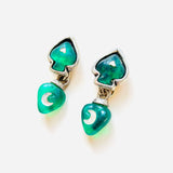 KALLINGER SENDA BLUE EARRINGS