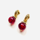 PENDIENTES NEBA ROJO