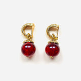 PENDIENTES NEBA ROJO