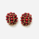PENDIENTES FADILA ROJO