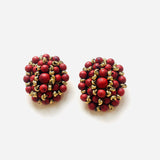 PENDIENTES FADILA ROJO