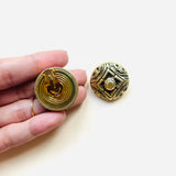 PENDIENTES DALIA DORADO