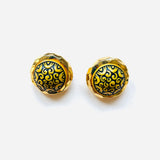 PENDIENTES AZIMA II AMARILLO