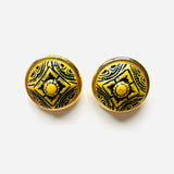 PENDIENTES DALIA AMARILLO II