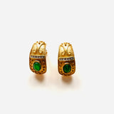 PENDIENTES ARI VERDE