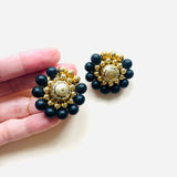 PENDIENTES VELIA NEGRO